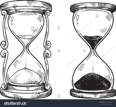 meaningful hourglass drawing|Hourglass drawing